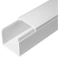 Кабель-канал Промрукав 40x40мм (2000мм) белый (уп. 60м.) картинка